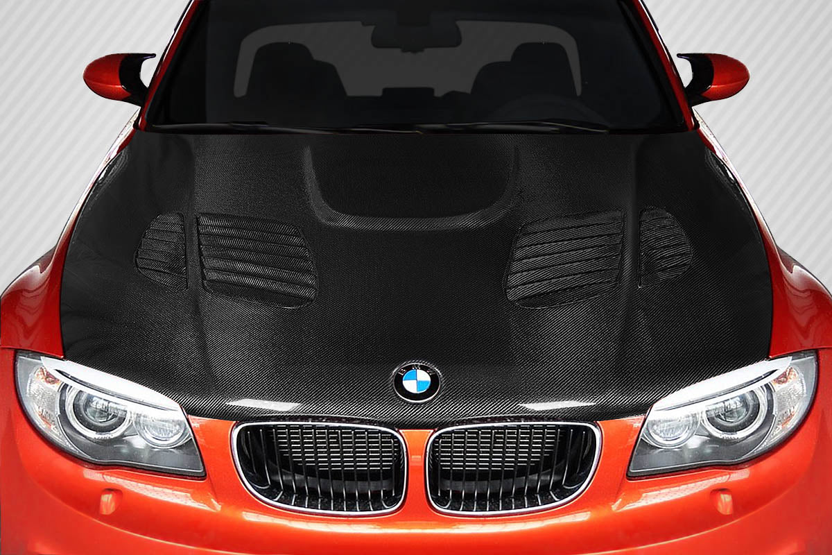 BMW 1 Series E82 / E88 Carbon Fiber GTR Hood Carbon Creations