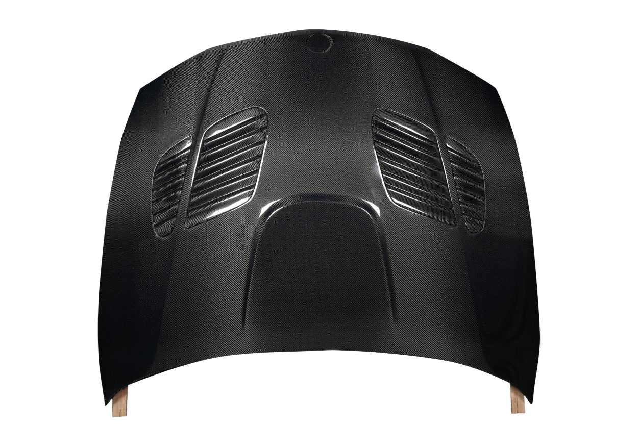 BMW 1 Series E82 / E88 Carbon Fiber GTR Hood Carbon Creations