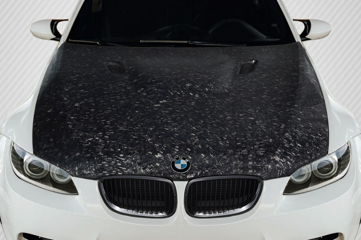BMW 3 Series E92 2DR / E93 Convertible Carbon Fiber AeroForge DriTech M3 Look Hood Carbon Creations