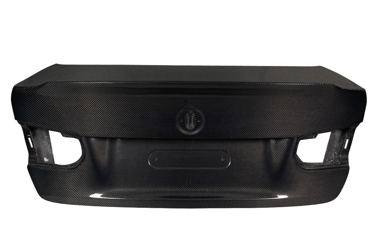 BMW 3 Series F30 Carbon Fiber Sweeper Rear Trunk Carbon Creations