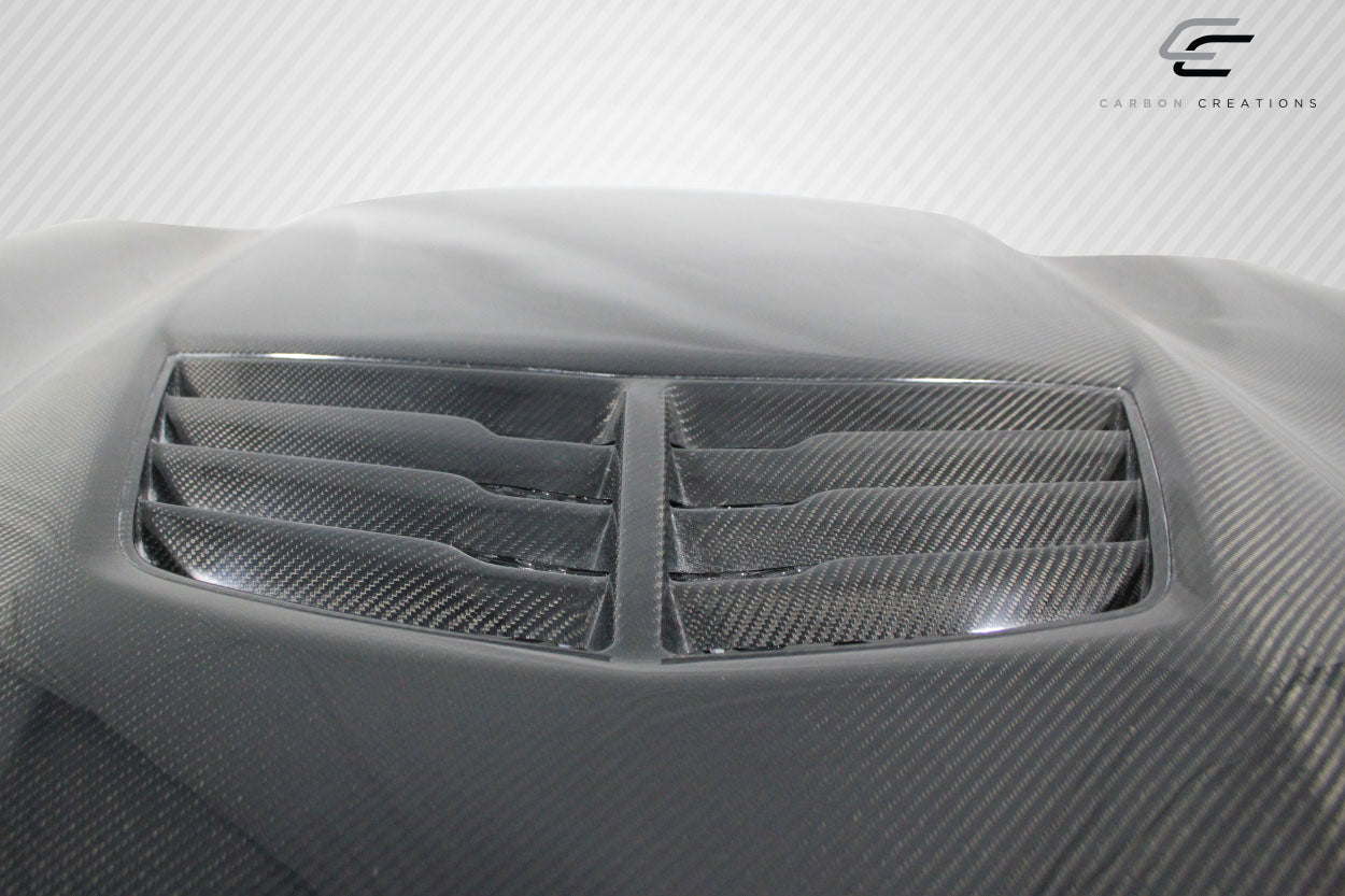 Chevrolet Camaro 2016-2023 Carbon Fiber DriTech Grid Hood Carbon Creations