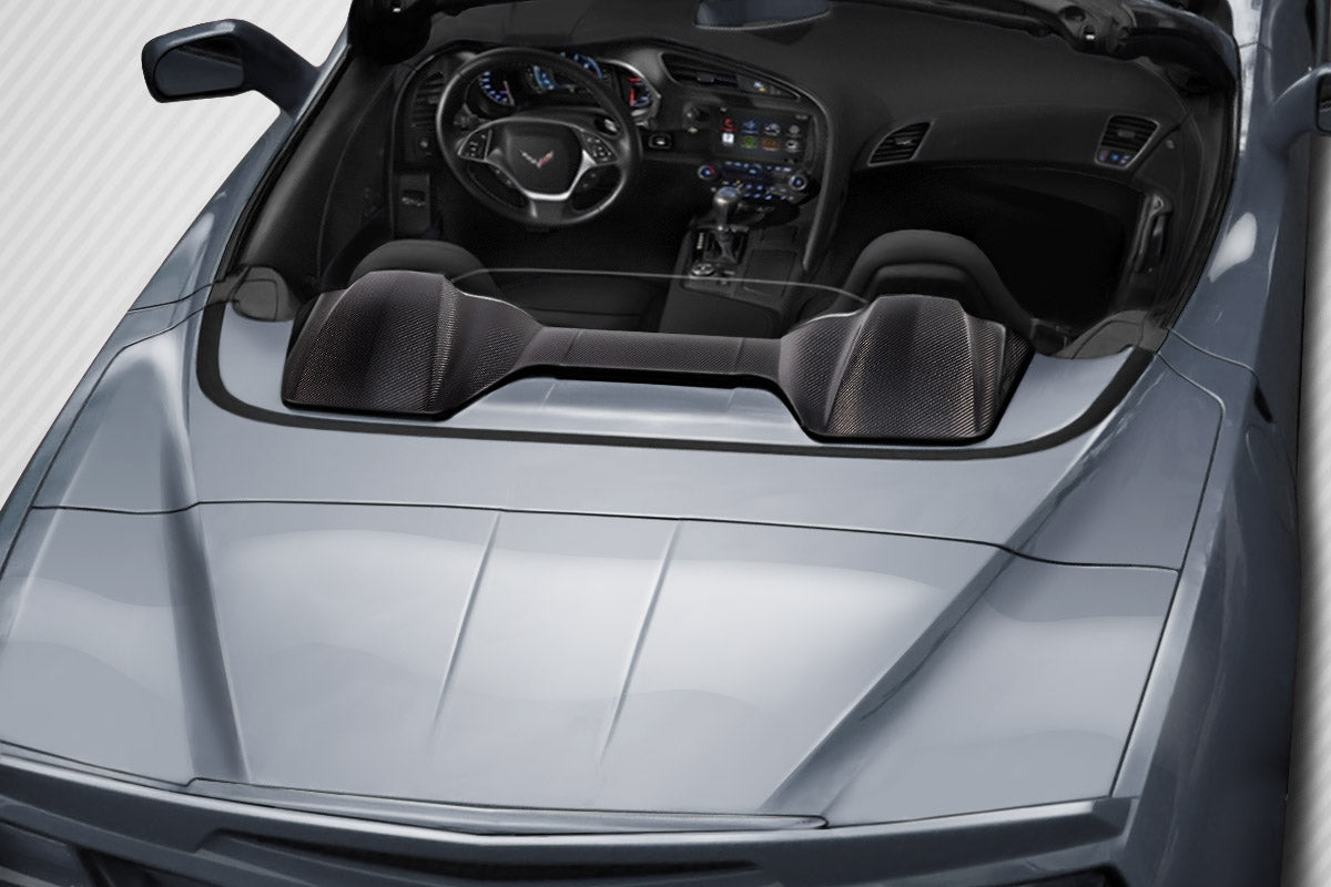 Chevrolet Corvette C7 Carbon Fiber Arsenal Tonneau Cover Carbon Creations