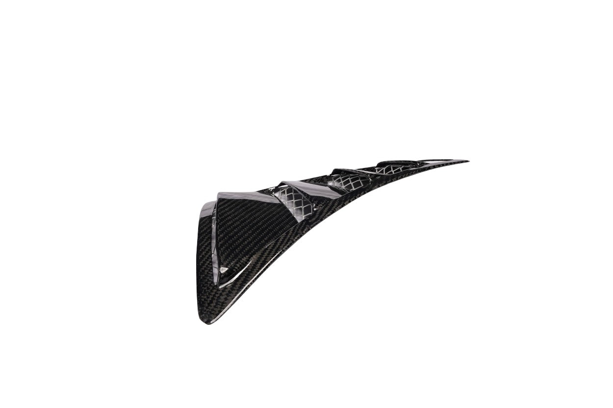Chevrolet Corvette C8 Carbon Fiber Gran Veloce Front Fender Vents Carbon Creations