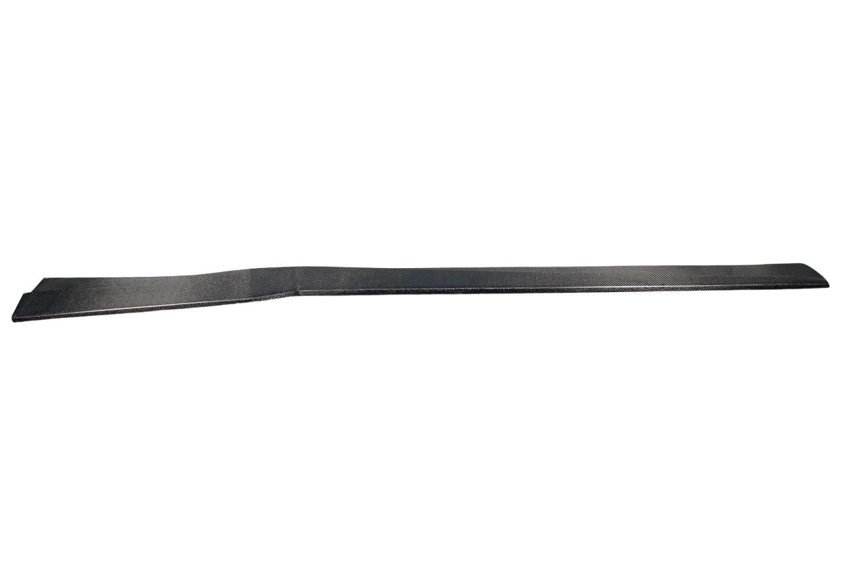 Chevrolet Corvette C8 Carbon Fiber Gran Veloce Wide Body Side Skirt Rocker Panel Splitters Carbon Creations