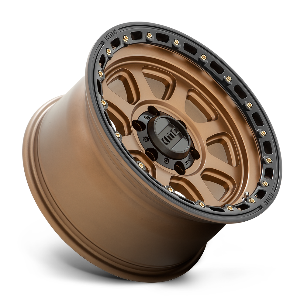 Chase Wheel Matte Bronze/Black Lip KMC