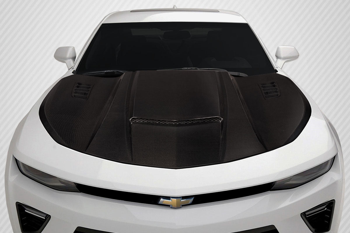 Chevrolet Camaro 2016-2023 Carbon Fiber CVX Hood Carbon Creations