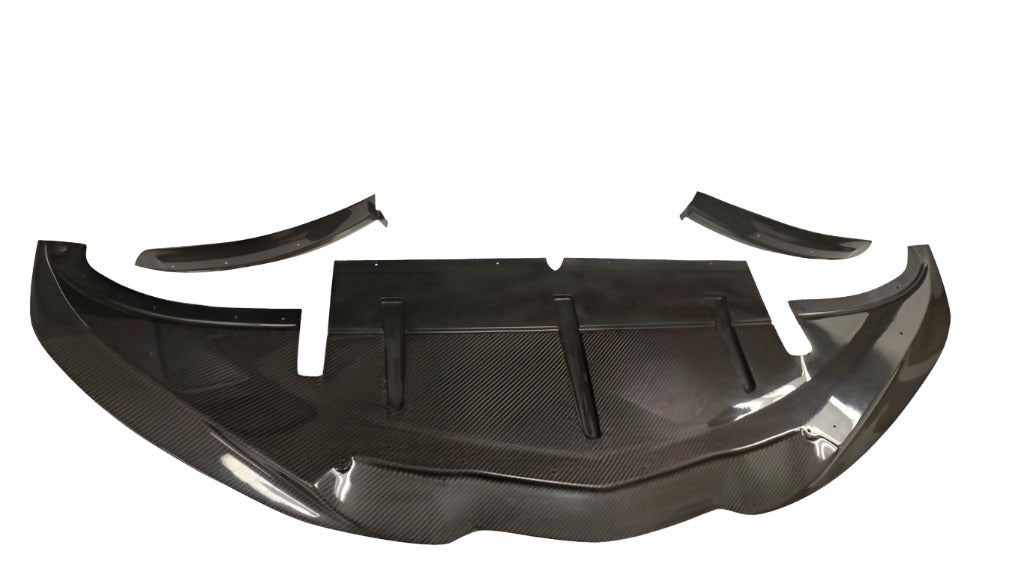 Chevrolet Corvette C7 Carbon Fiber Apex Front Splitter Carbon Creations