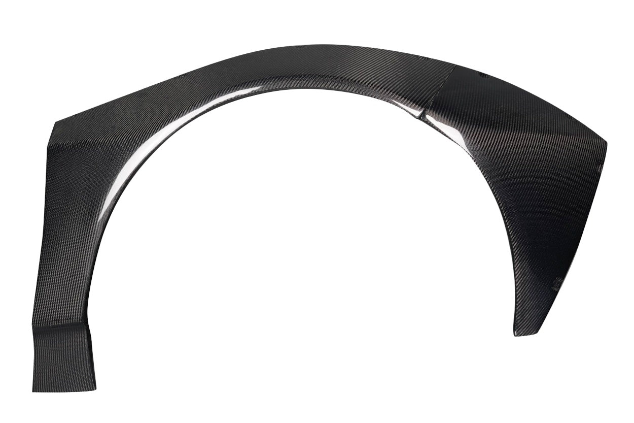 Chevrolet Corvette C8 Carbon Fiber Gran Veloce Wide Body Front Fender Flares Carbon Creations