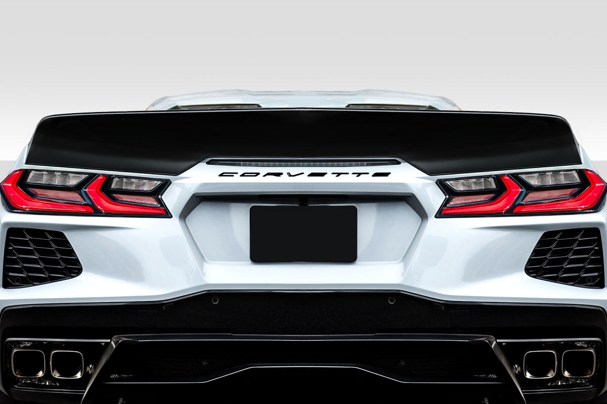 Chevrolet Corvette C8 Duckbill Rear Wing Spoiler Duraflex