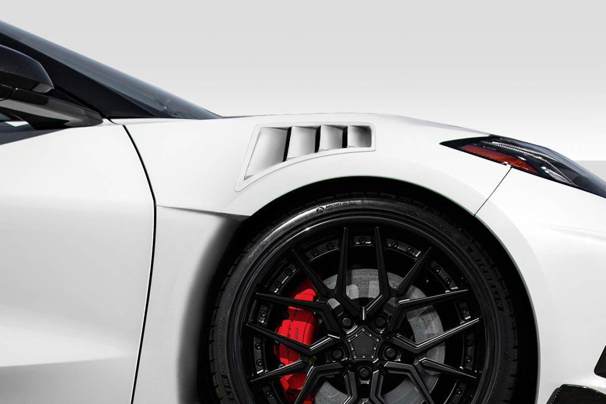 Chevrolet Corvette C8 Gran Veloce Front Fender Vents Duraflex