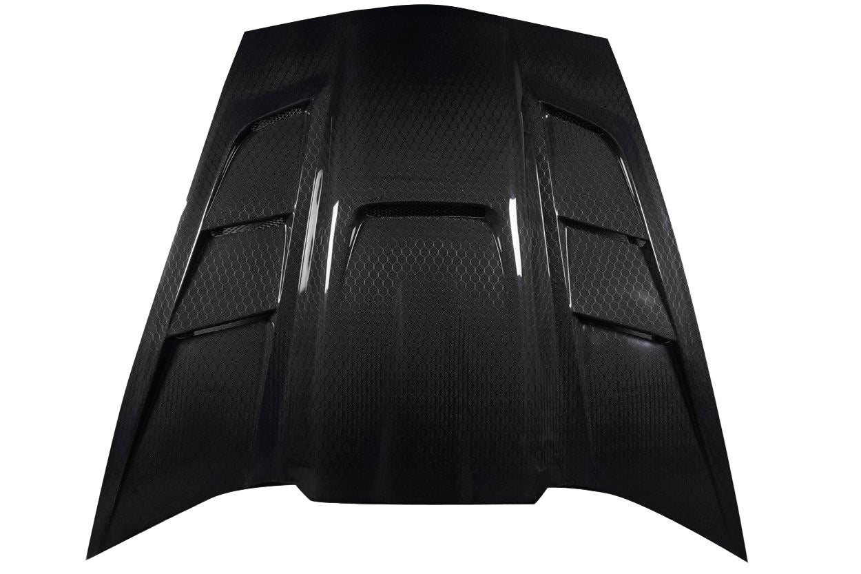 Chevrolet Corvette C6 Carbon Fiber Geo6ix Dritech ZR Edition 2 Hood Carbon Creations