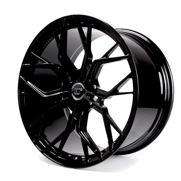 Ferrari 488 D01 Wheel Package Gloss Black VR Forged