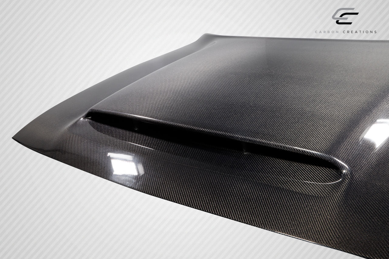 Dodge Challenger 2008-2023 Carbon Fiber Demon Look Hood Carbon Creations