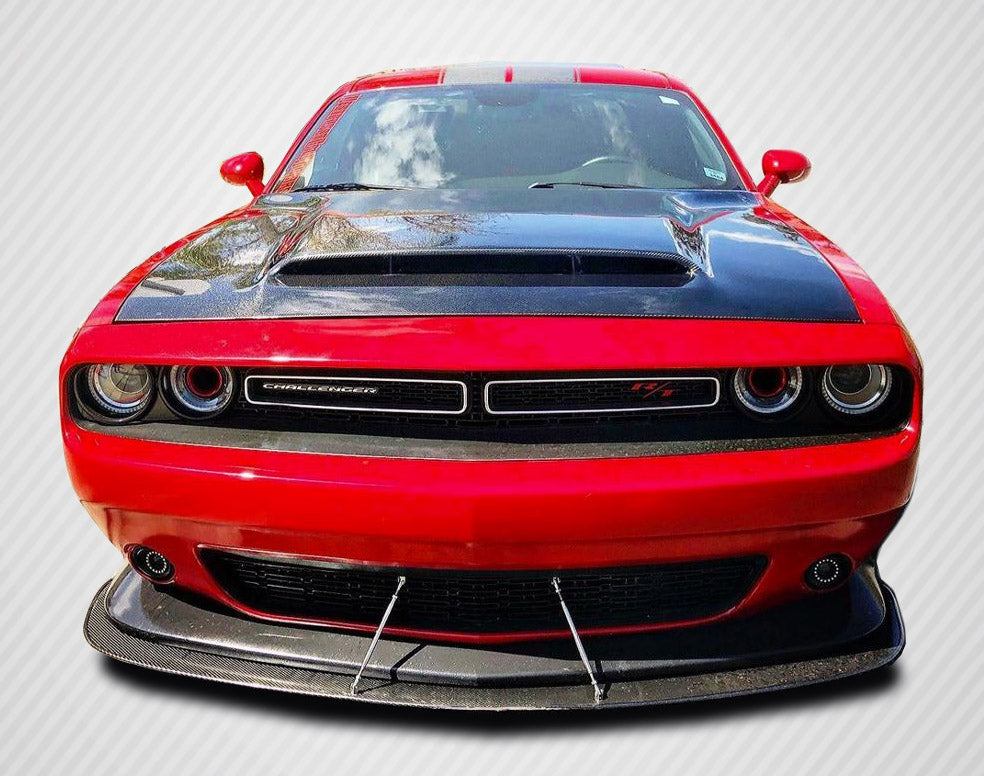 Dodge Challenger 2008-2023 Carbon Fiber Demon Look Hood Carbon Creations