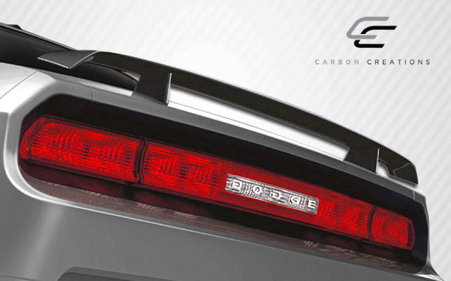 Dodge Challenger 2008-2023 Carbon Fiber G-Spec Wing Trunk Lid Spoiler Carbon Creations