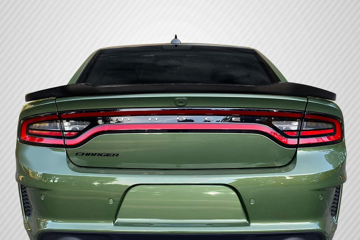 Dodge Charger 2015-2023 Carbon Fiber Ghost Rear Wing Spoiler Carbon Creations