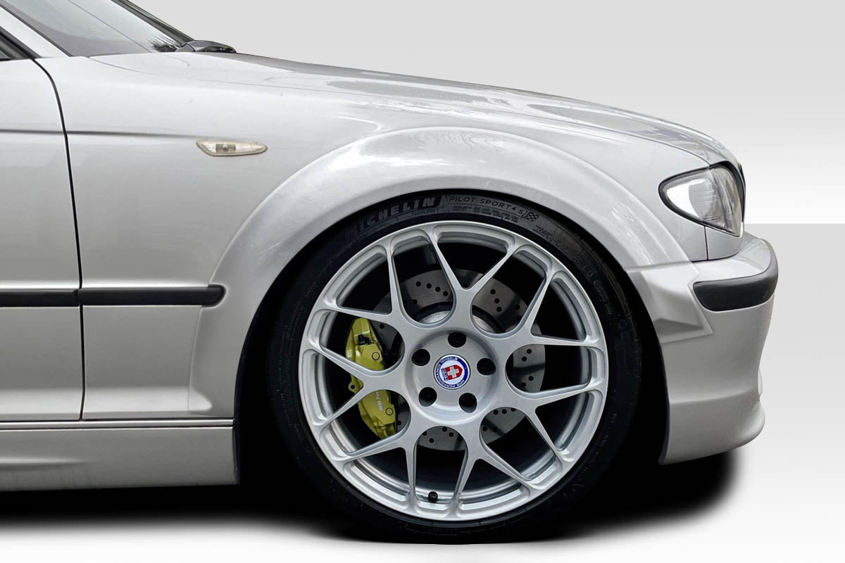 BMW 3 Series 2001-2006 M Look Front Fender Flares Duraflex