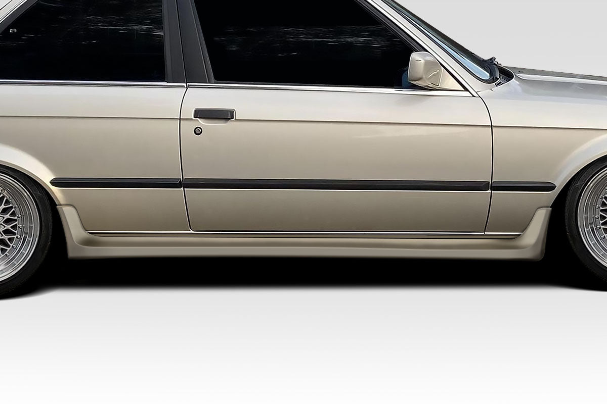 BMW 3 Series E30 1984-1991 Unplugged Side Skirt Rocker Panels Duraflex