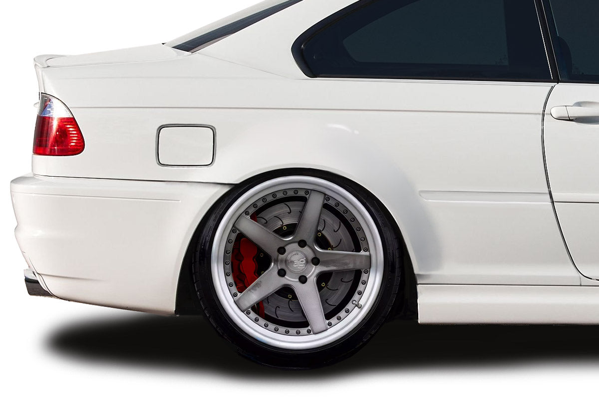 BMW 3 Series E46 Maxxen Rear Fenders Duraflex