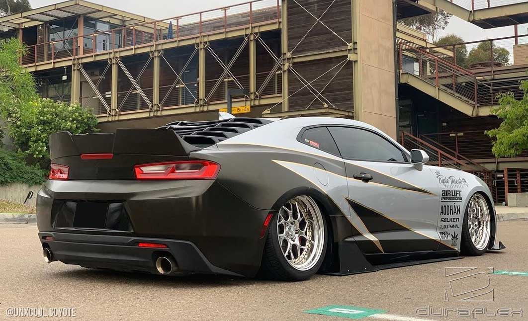 Chevrolet Camaro 2016-2023 Grid Rear Wing Spoiler Duraflex