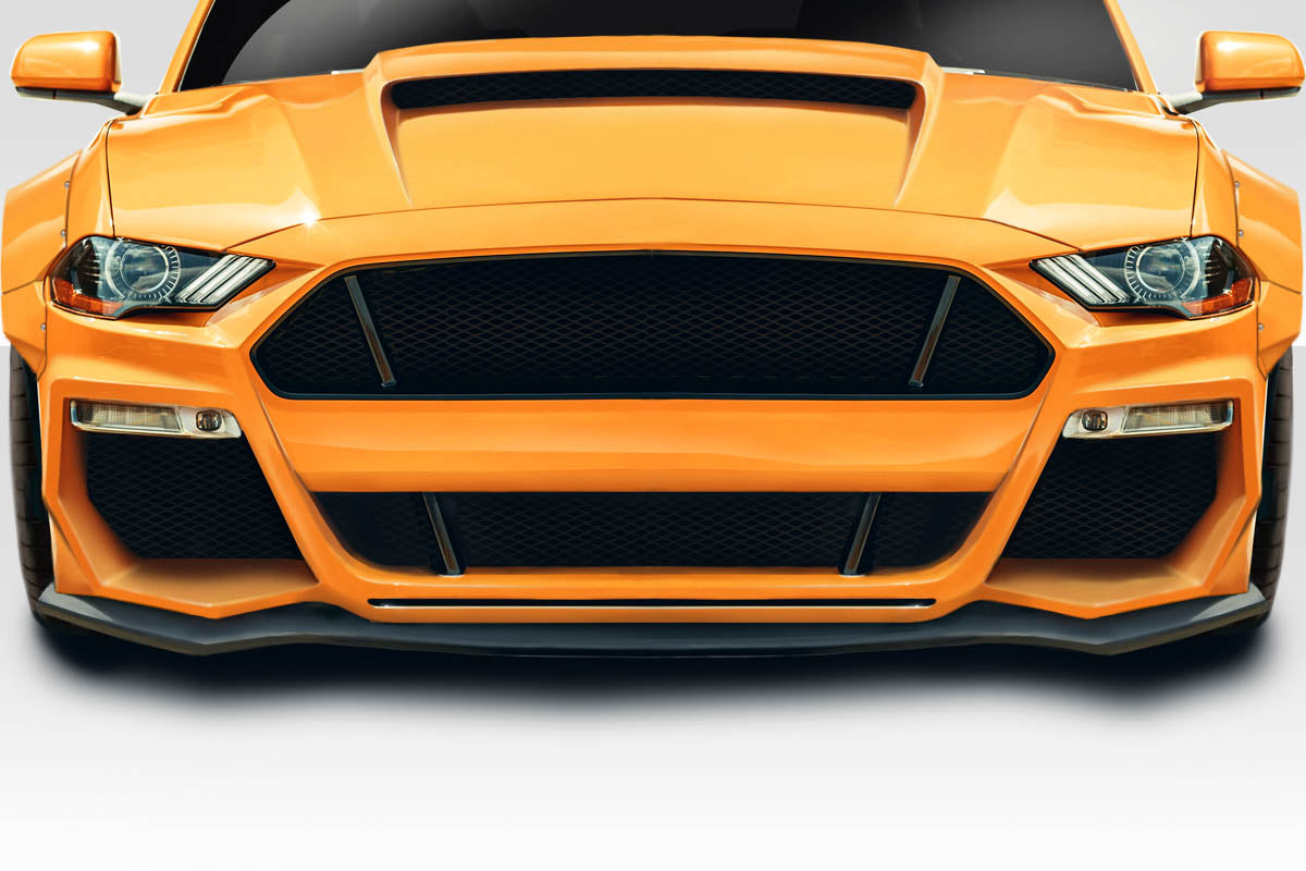 Ford Mustang 2018-2023 Grid Front Lip Duraflex