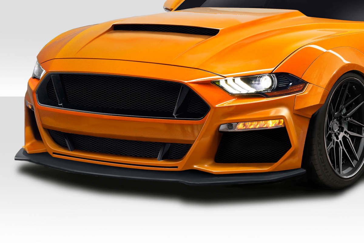 Ford Mustang 2018-2023 Grid Front Lip Duraflex