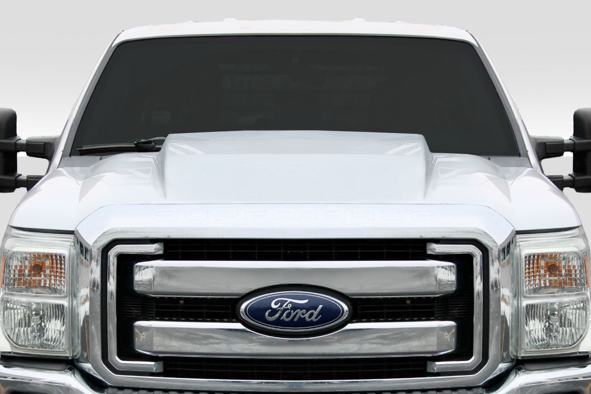 Ford Super Duty F-250 / F-350 / F-450 2011-2016 3" Cowl Hood Duraflex
