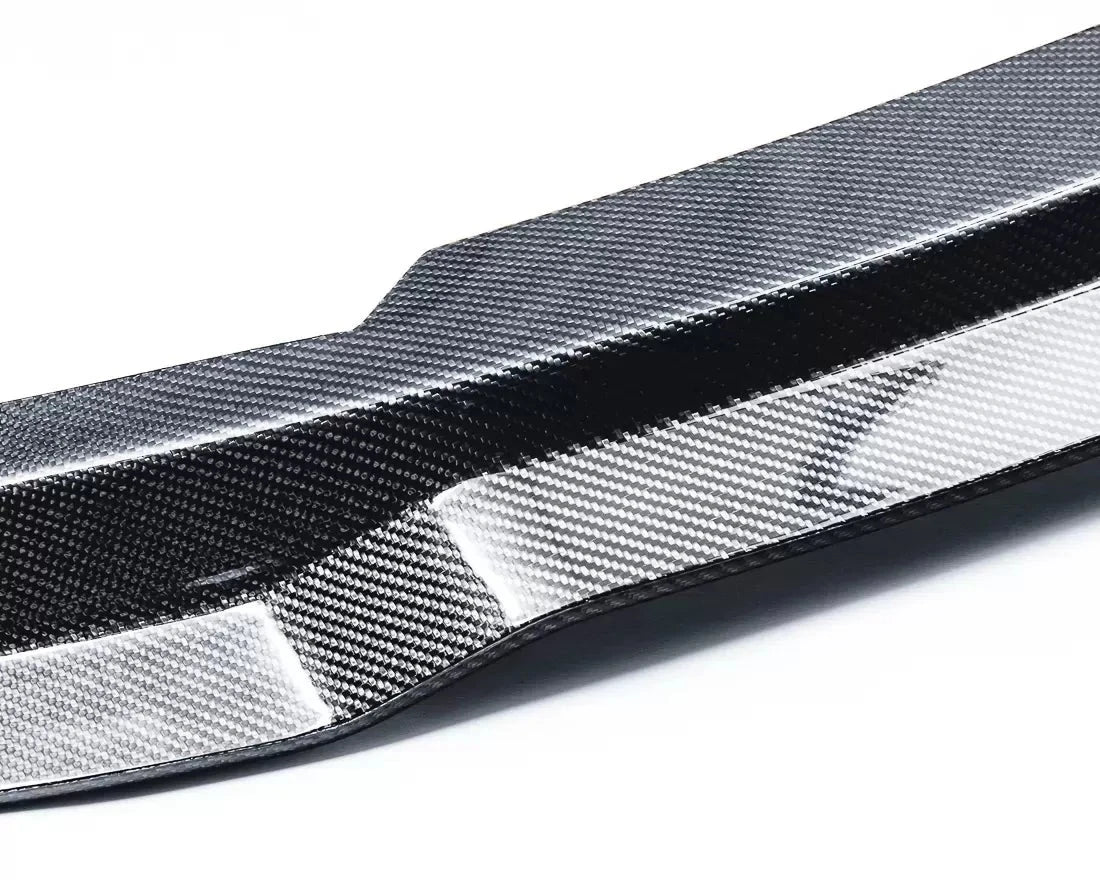 Tesla Model 3 Gloss Carbon Fiber Front Lip VR Aero