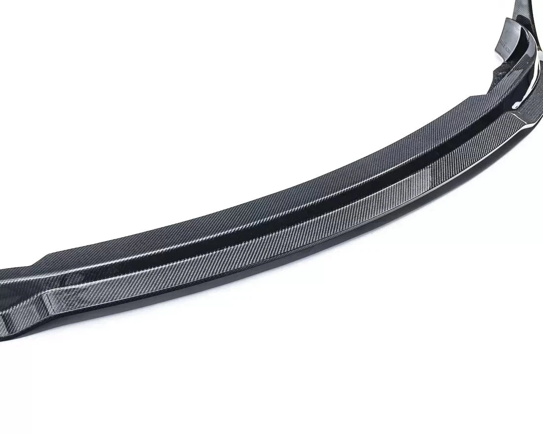 Tesla Model 3 Gloss Carbon Fiber Front Lip VR Aero