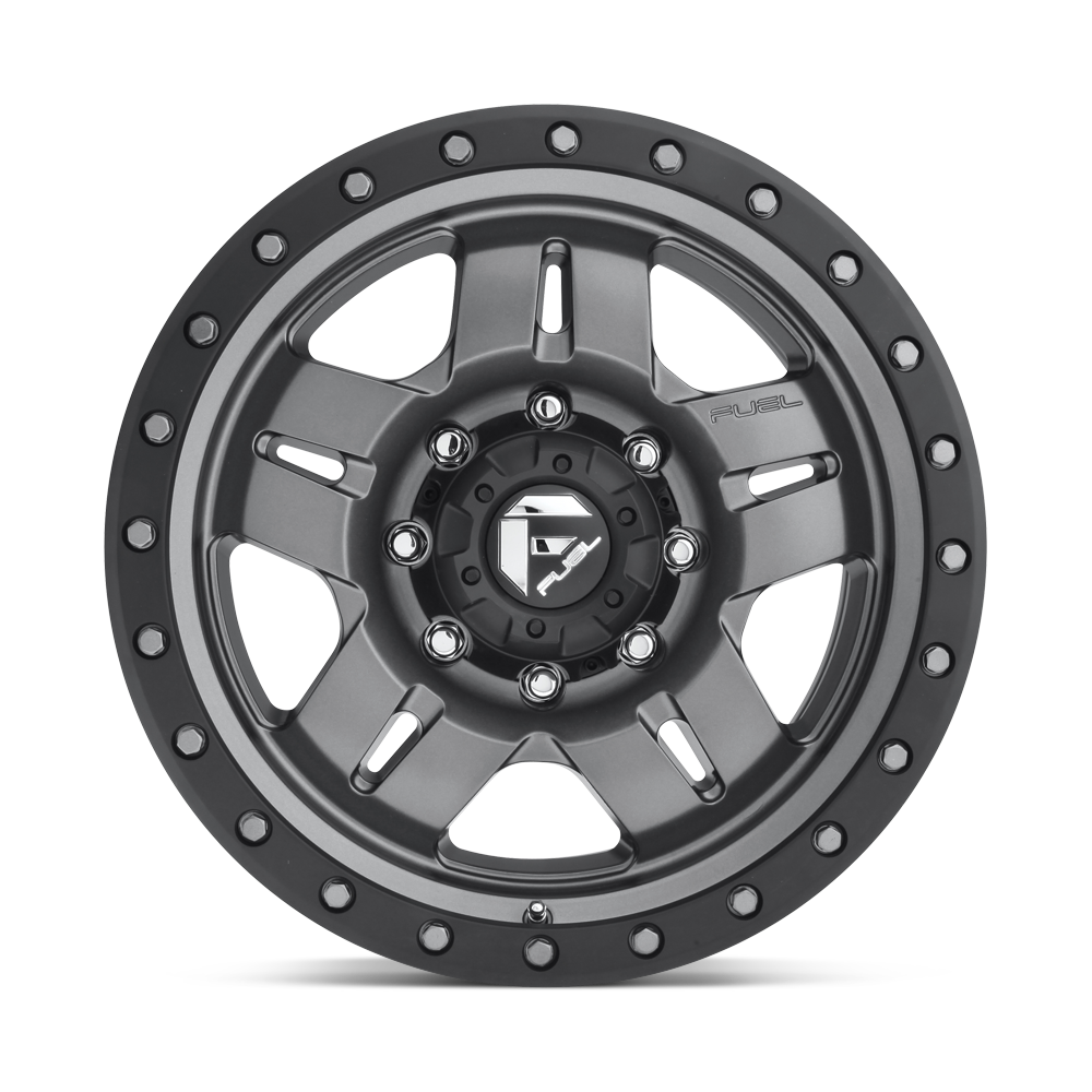 Anza Wheel Matte Gun Metal Fuel Off-Road