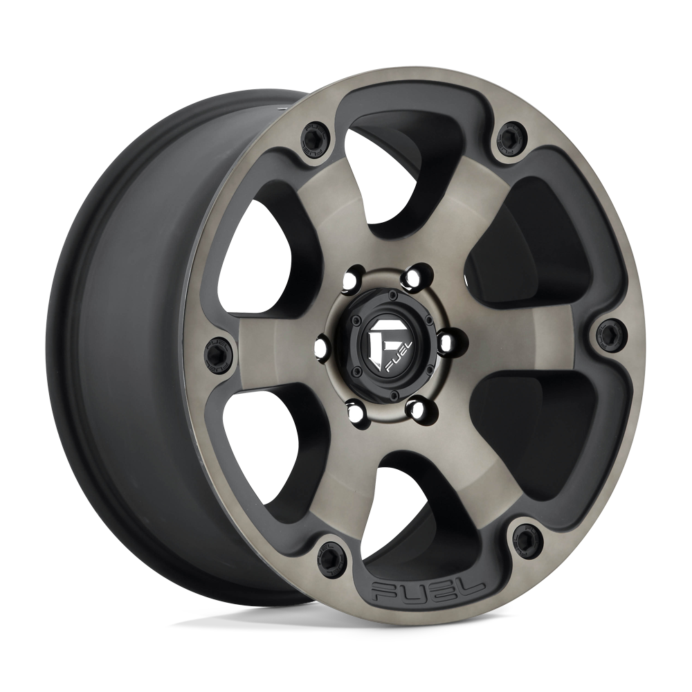 Beast Wheel Matte Black Double Dark Tint Fuel Off-Road