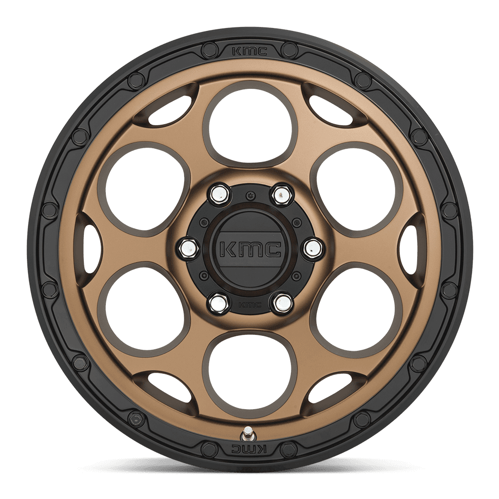 Dirty Harry Wheel Matte Bronze/Black Lip KMC
