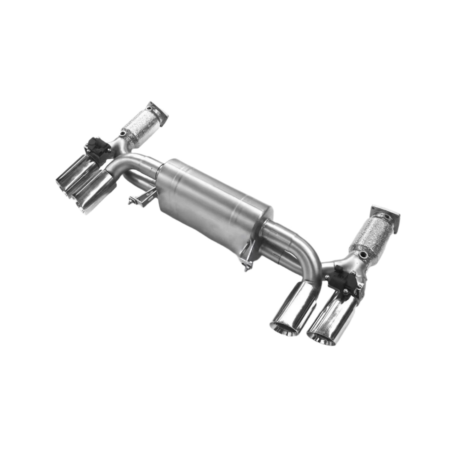 Porsche 991.2 Carrera (2017-2019) 304SS Catback Exhaust with Valve (Quad Outlet)