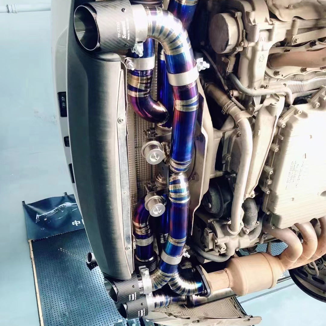 Porsche 991 Carrera 2012-2016 Titanium Catback Exhaust with Valve ASC