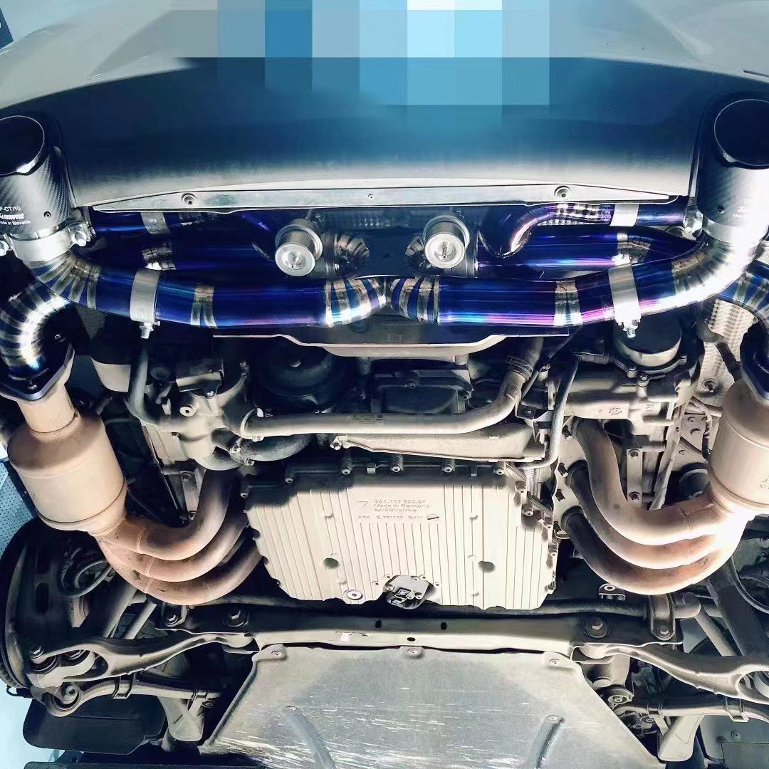 Porsche 991 Carrera 2012-2016 Titanium Catback Exhaust with Valve ASC