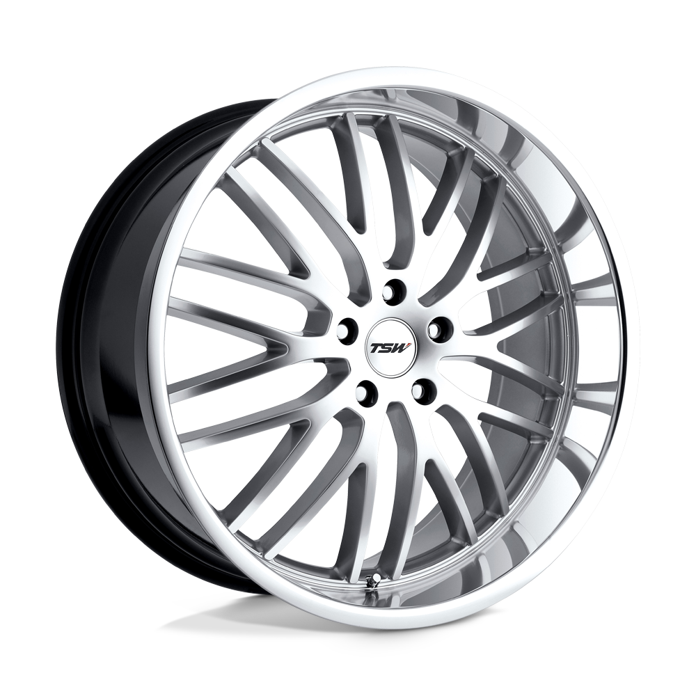 Snetterton Wheel Hyper Silver/Mirror Cut Lip TSW