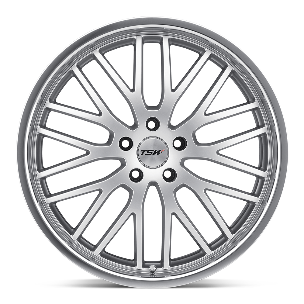 Snetterton Wheel Hyper Silver/Mirror Cut Lip TSW
