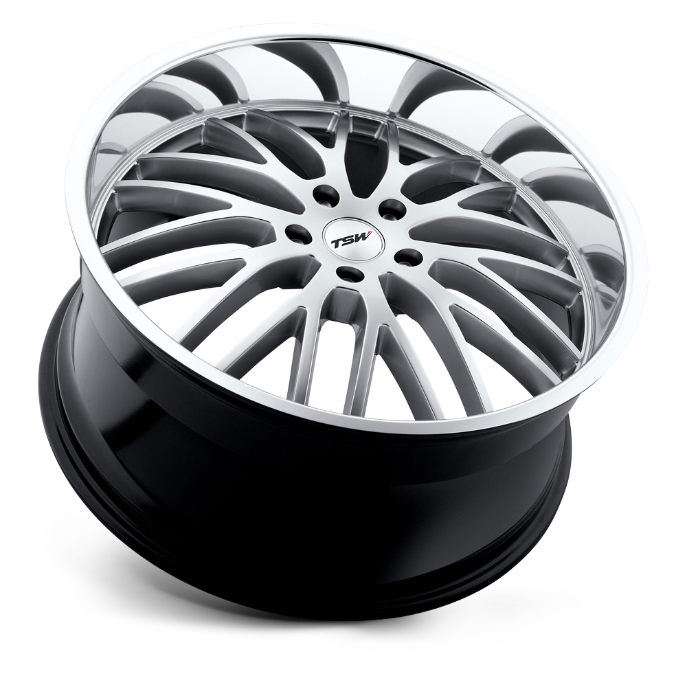 Snetterton Wheel Hyper Silver/Mirror Cut Lip TSW
