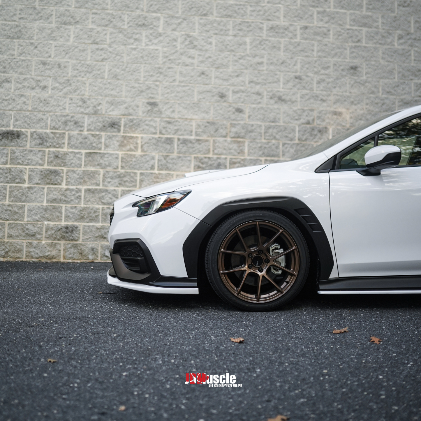 Subaru WRX 2022-2024 3-Piece Front Lip OE+ Style Paint Matched JDMuscle