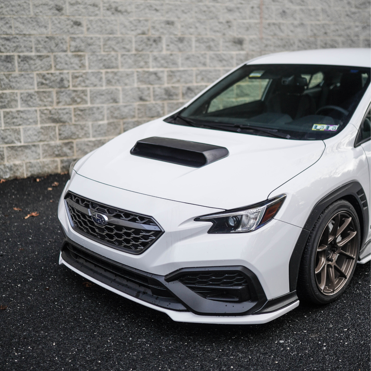 Subaru WRX 2022-2024 Carbon Fiber Hood Scoop OE+/Bulge Style JDMuscle