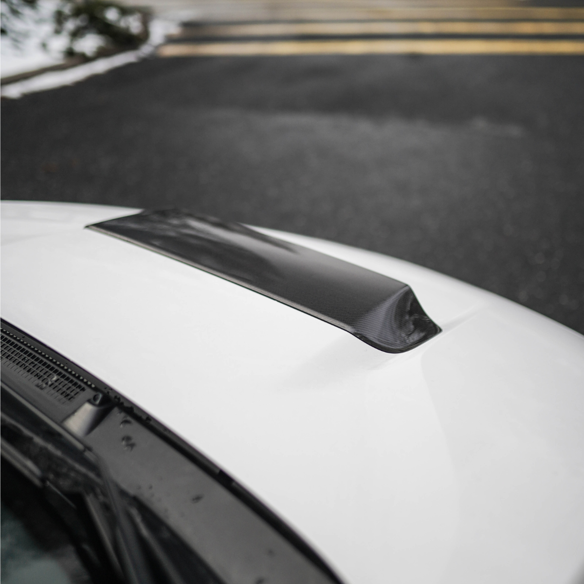 Subaru WRX 2022-2024 Carbon Fiber Hood Scoop OE+/Bulge Style JDMuscle