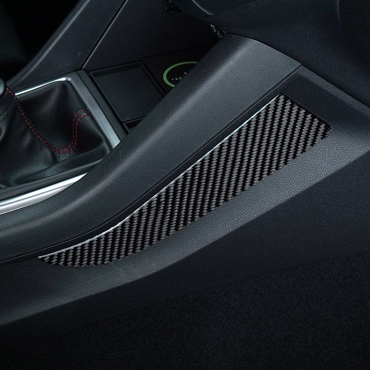 Subaru WRX 2022-2024 P&S Series Carbon Fiber Center Kicker Panel Accents JDMuscle