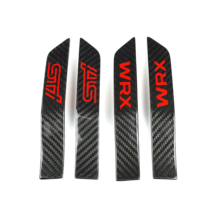 Subaru WRX STI 2015-2021 Tanso Carbon Fiber Fender Emblem V2 JDMuscle