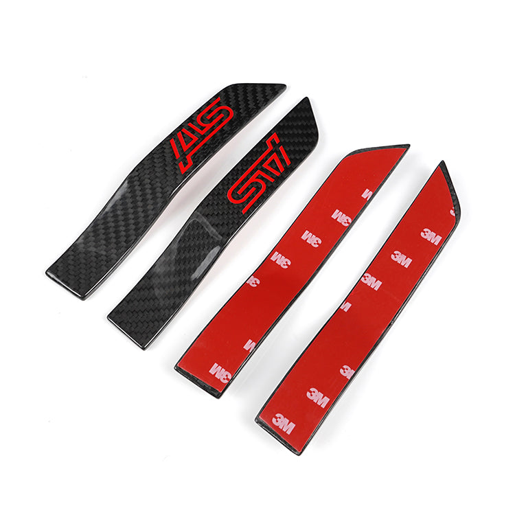 Subaru WRX STI 2015-2021 Tanso Carbon Fiber Fender Emblem V2 JDMuscle