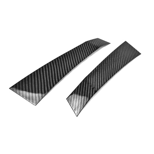 Subaru WRX STI 2015-2021 Tanso Carbon Fiber Fender Side Vent Covers Gloss Finish JDMuscle