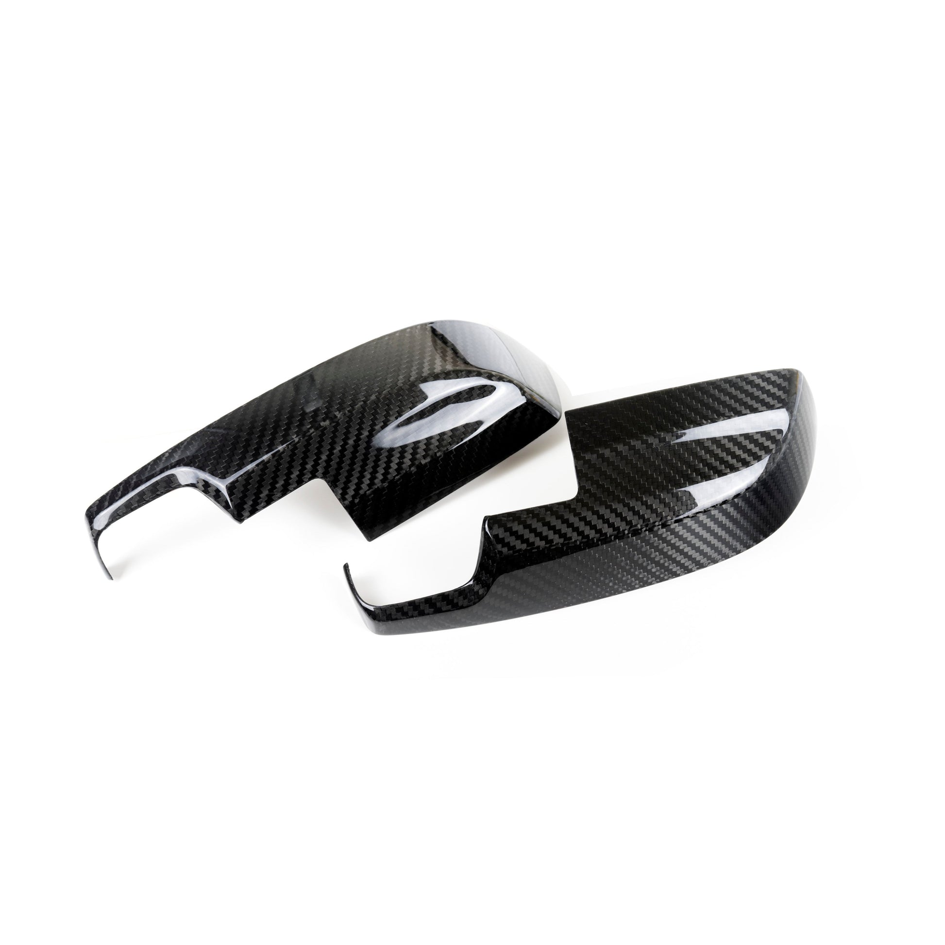 Subaru WRX STI 2015-2021 Tanso Dry Carbon Fiber Side Mirror Lower Trim Covers JDMuscle