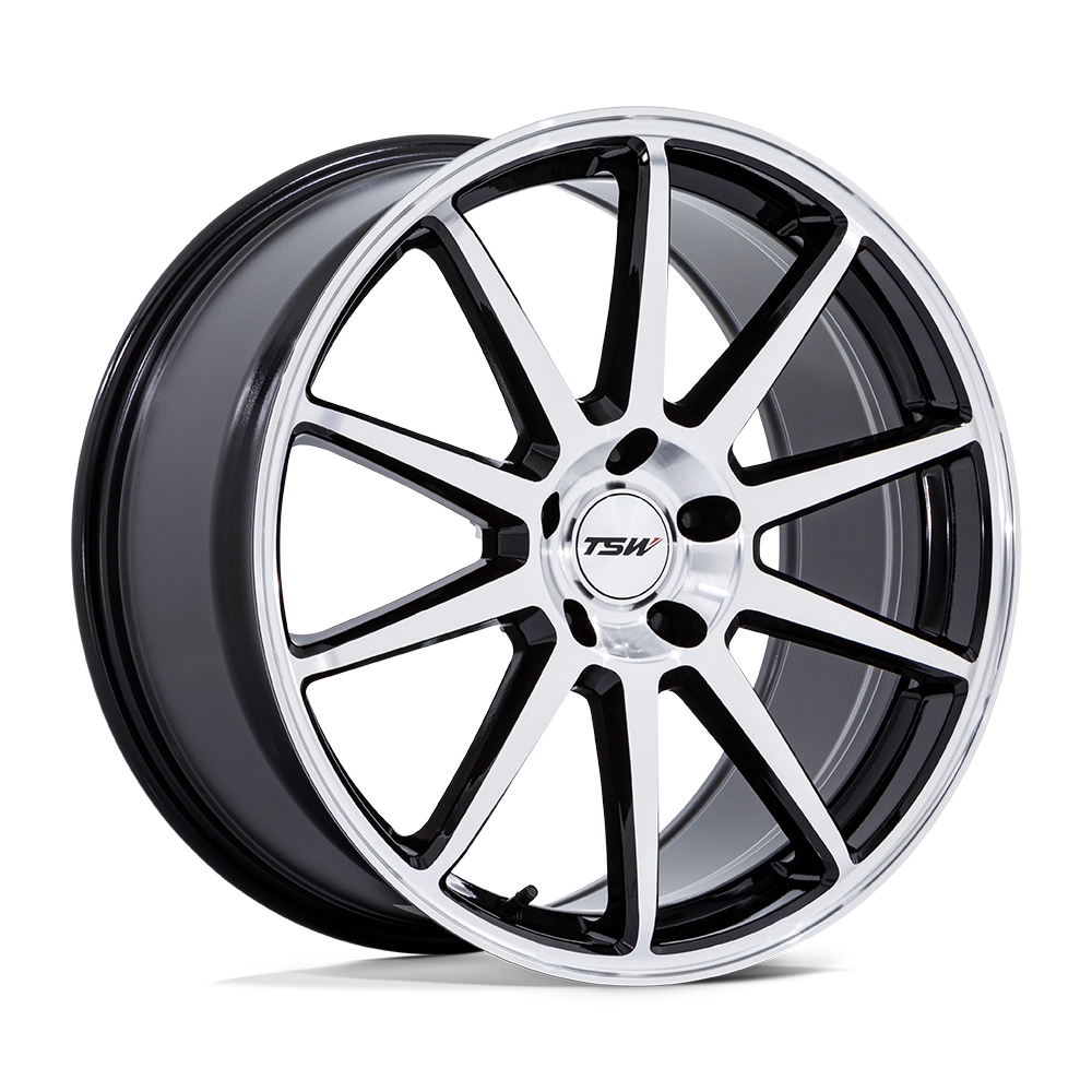 Canard Wheel Gloss Black/Machined TSW