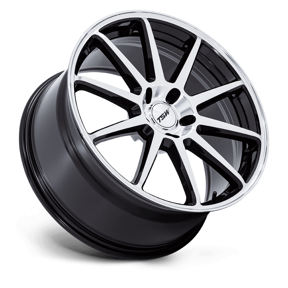 Canard Wheel Gloss Black/Machined TSW