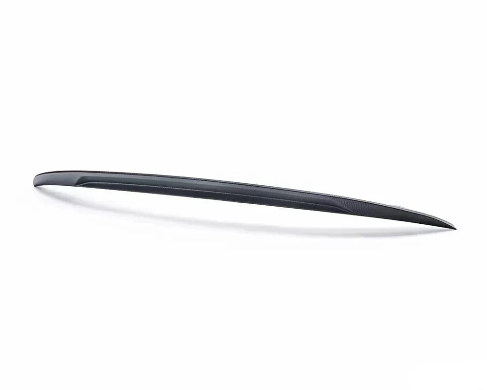 Tesla Model 3 Matte Carbon Fiber Trunk Spoiler VR Aero