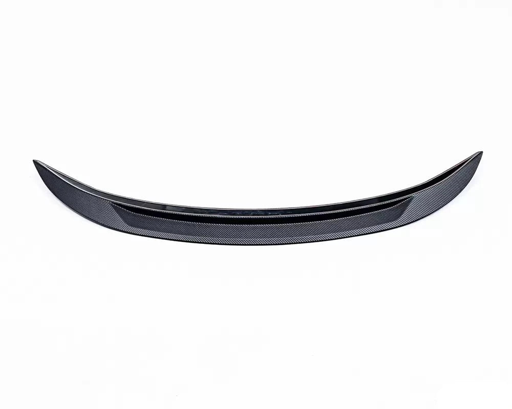Tesla Model 3 Matte Carbon Fiber Trunk Spoiler VR Aero